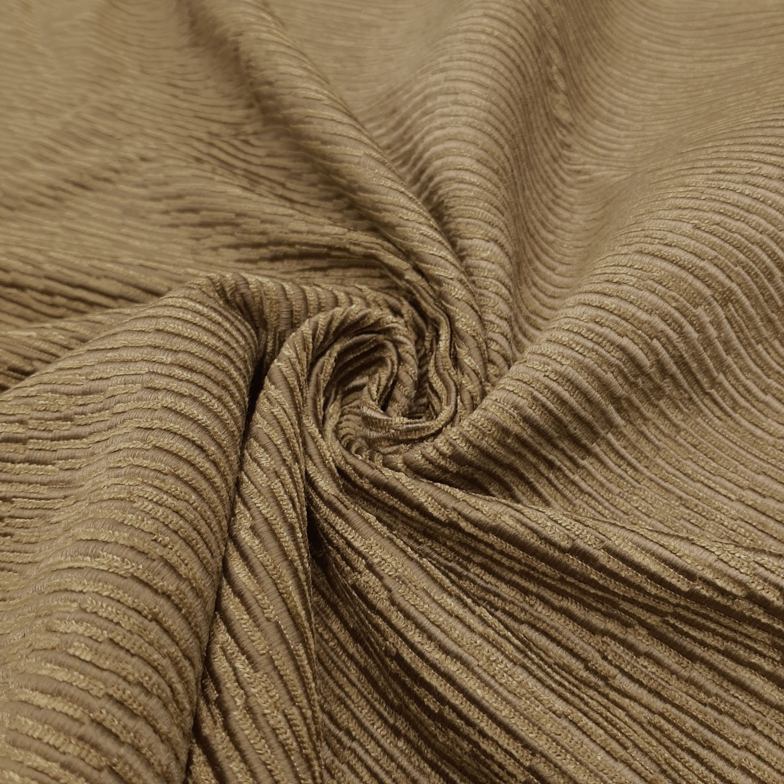 Sahco® Costes – Design møbelstoff / møbelstoff med silke – Taupe