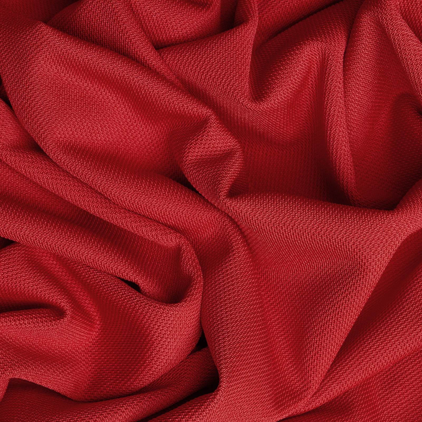Steffi - Coolmax® fint stoff piqué – Rød