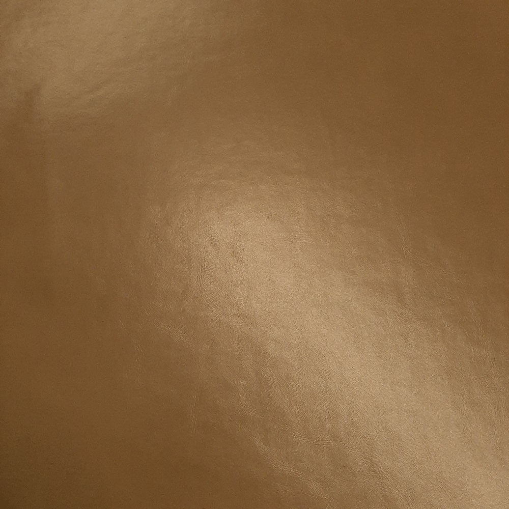 Imitert skinn Malte - fløtekaramell – blank