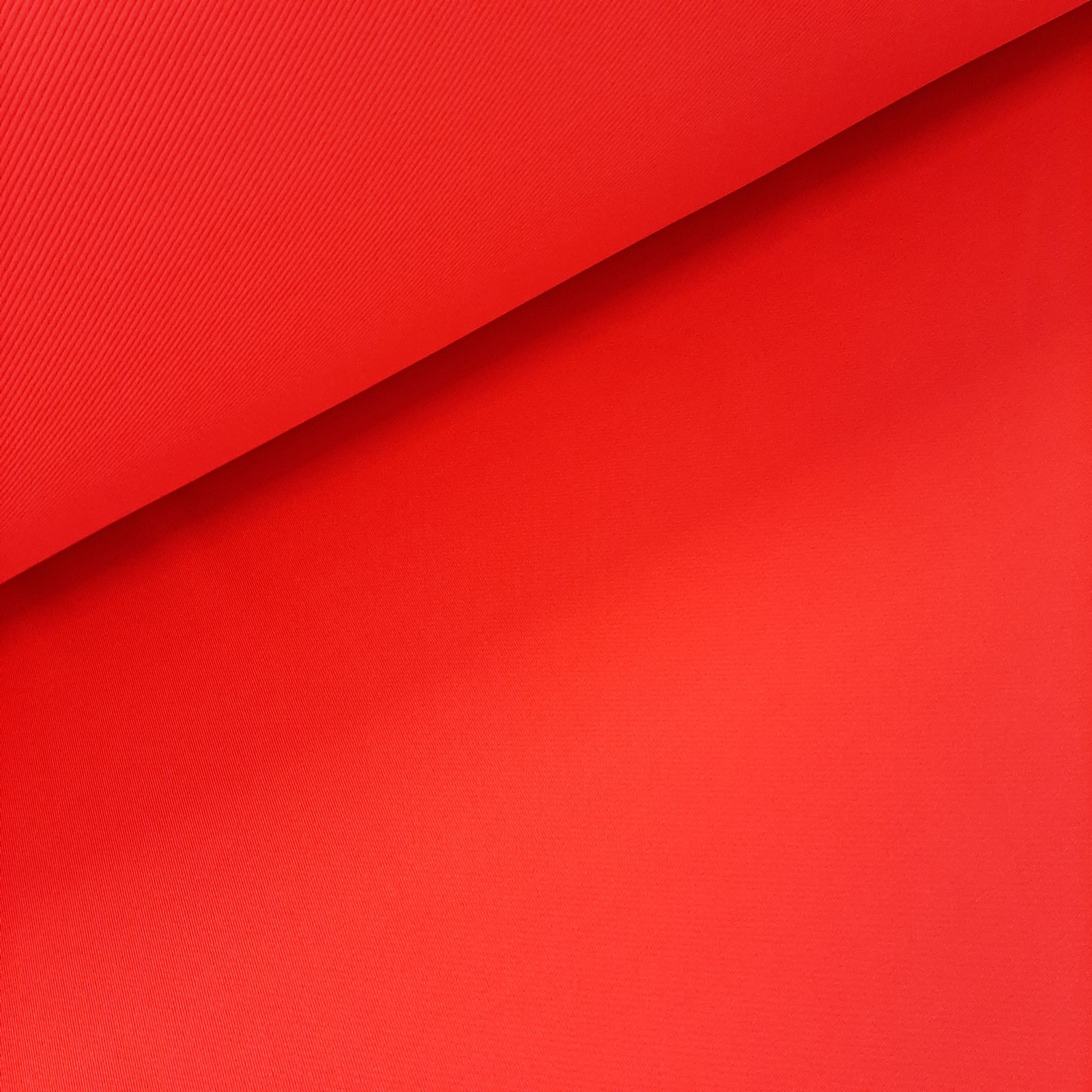 Funley Elastic Coolmax® Jersey-stoff - 4-veis stretch - Lys rød