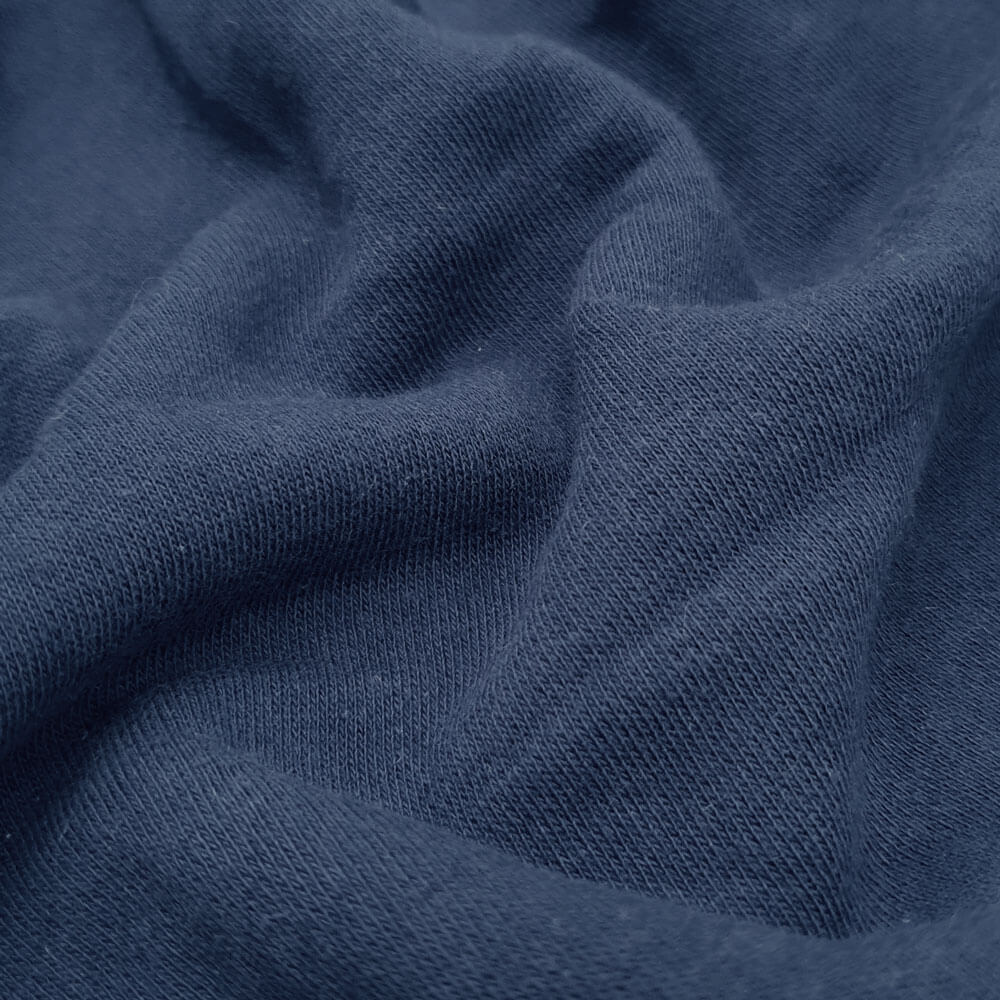 Octavia - Genser i fransk frotté - mørkeblå