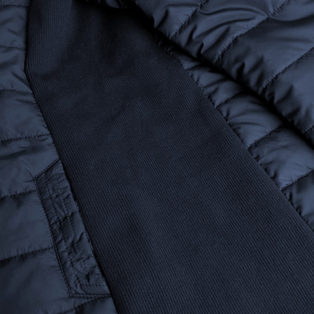 Liv - strikket linning - marineblå - per 10 cm