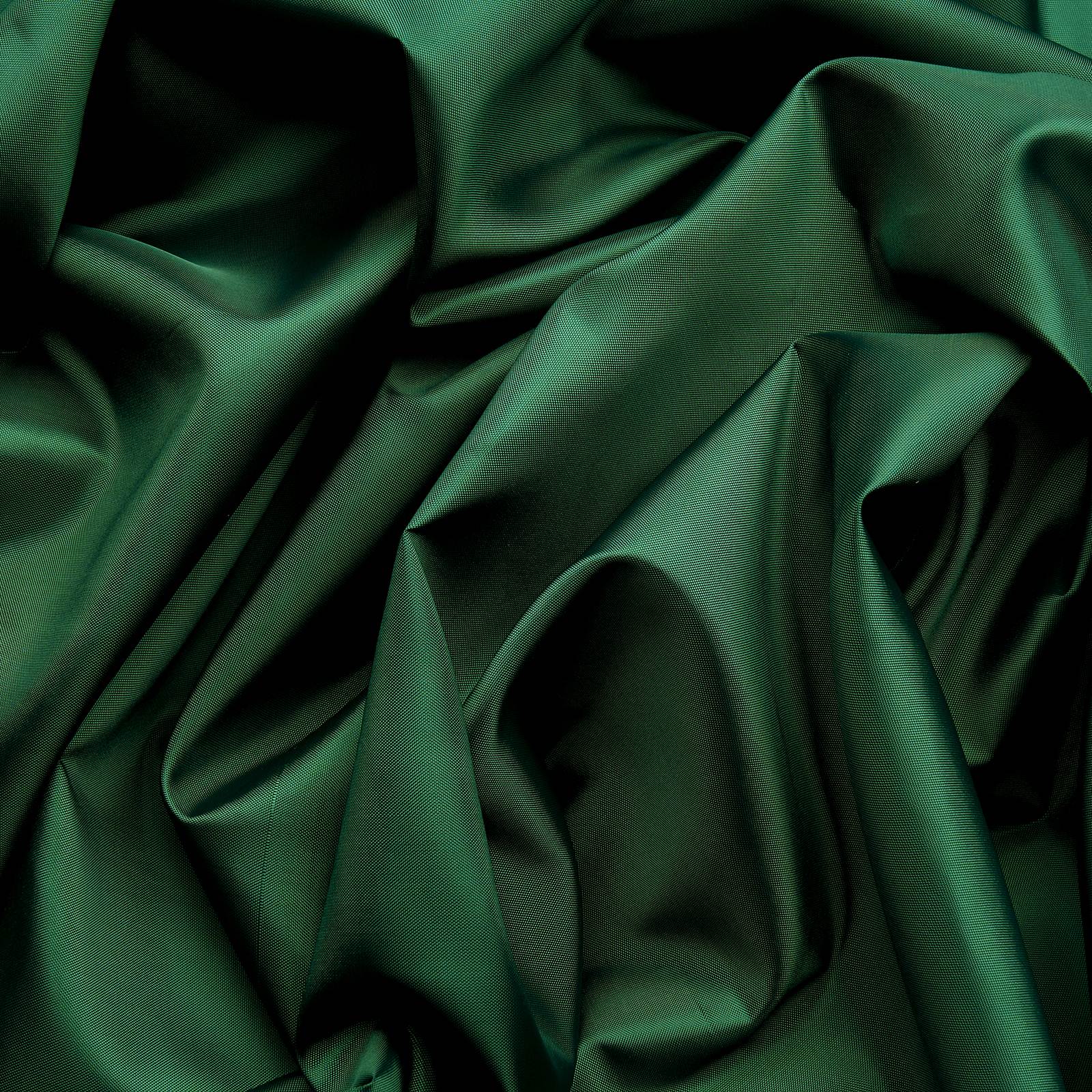 Dekorasjon taffeta / Universell stoff - Mørk grønn