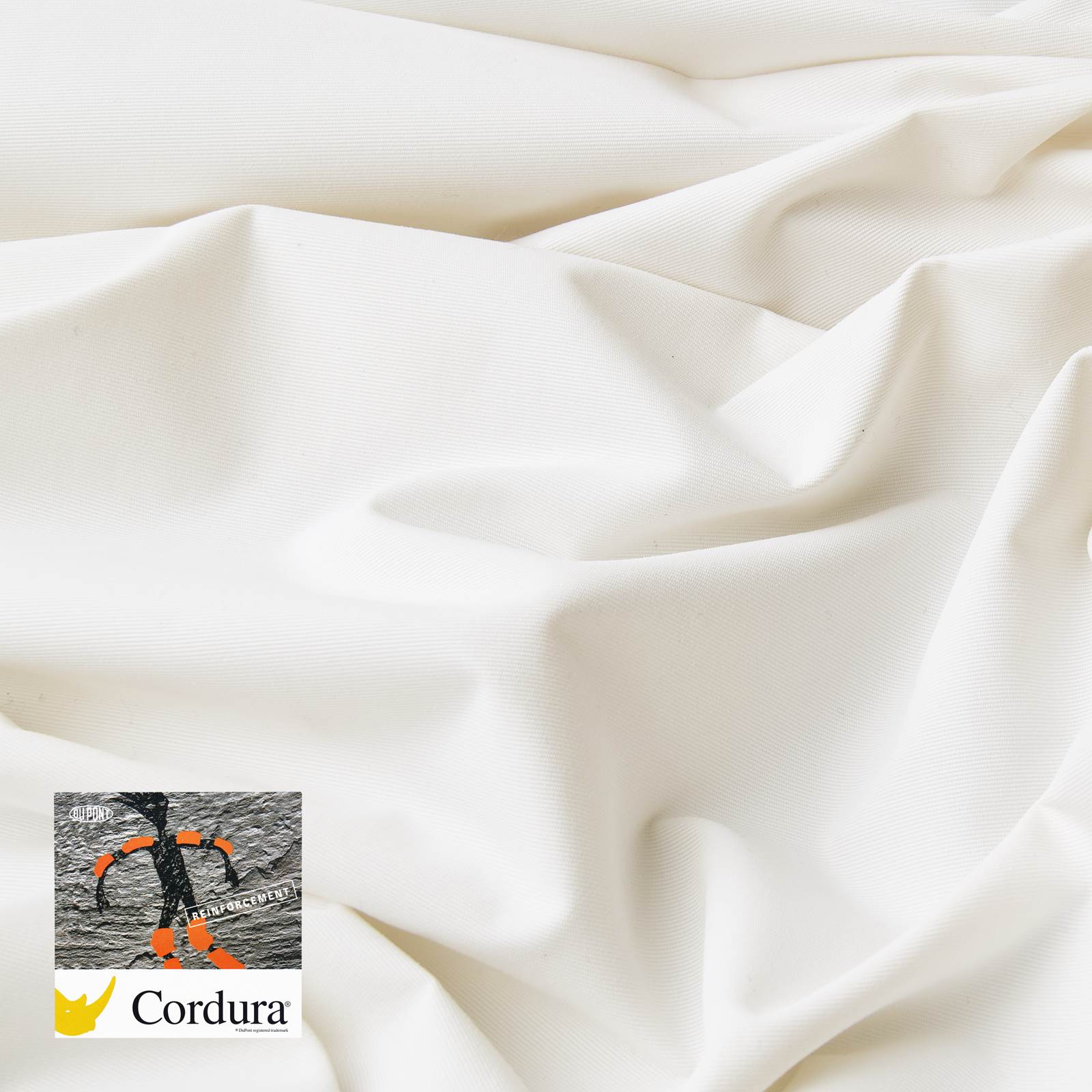 Cordura® Light - 360 dtex-stoff med UPF 50+ – Kremwhite