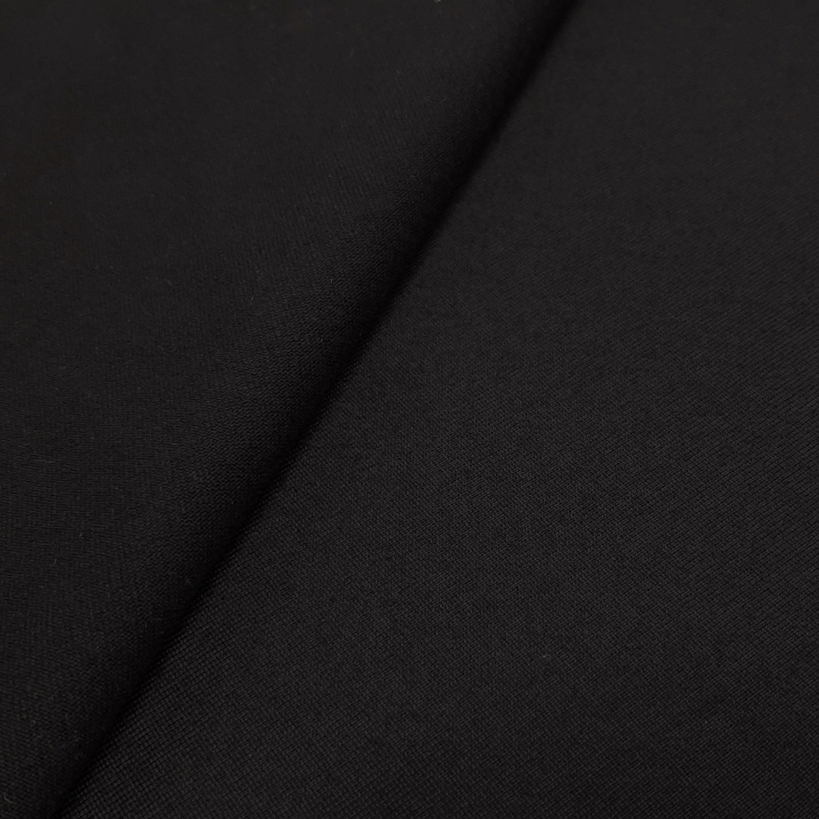  Junus - Merino fin jersey, tung - svart