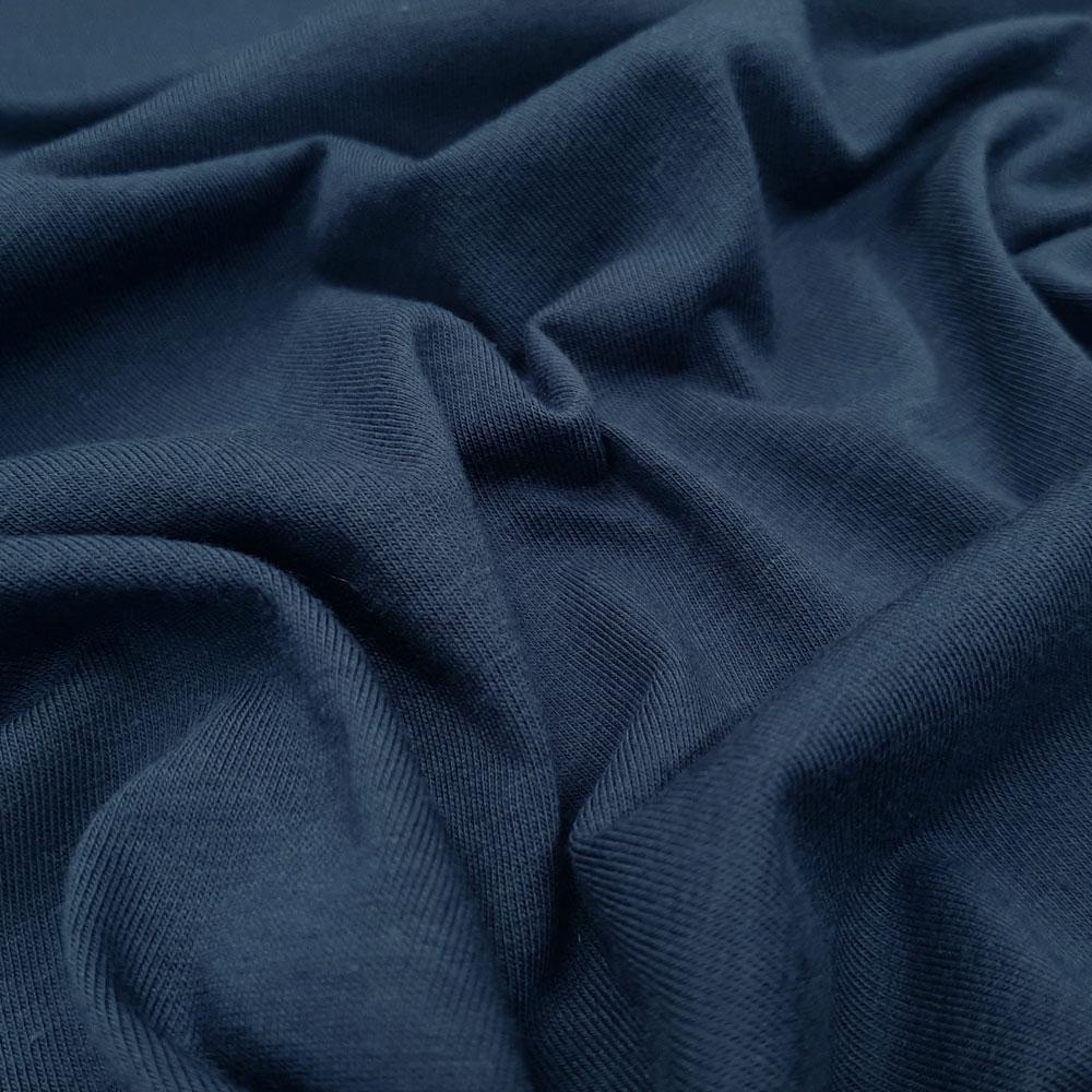 Øko-Tex® Jersey Fabric - Mørke blå