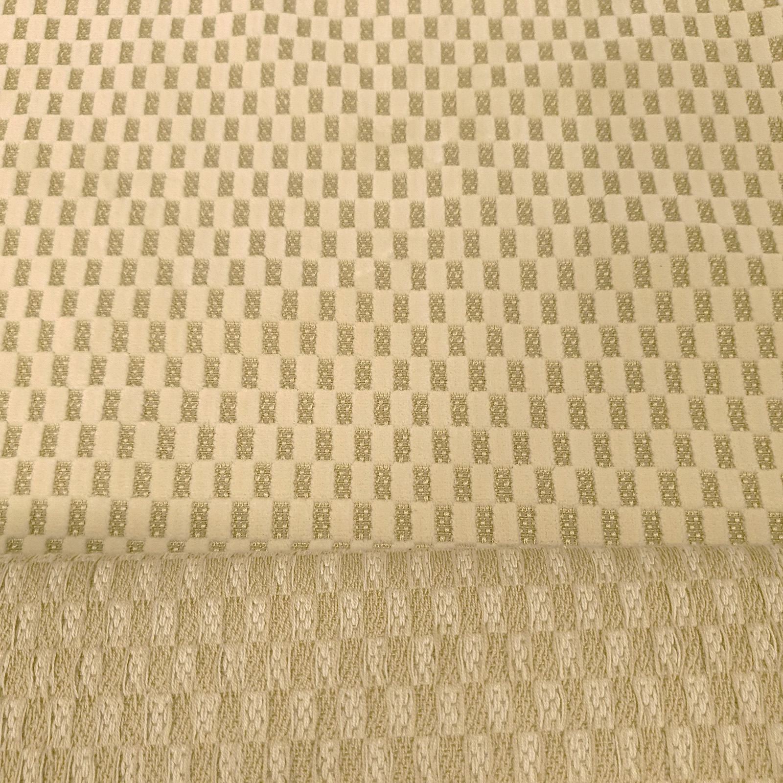 Nael - Öko-Tex® møbeltrekk og dekorativt stoff - Naturlig beige