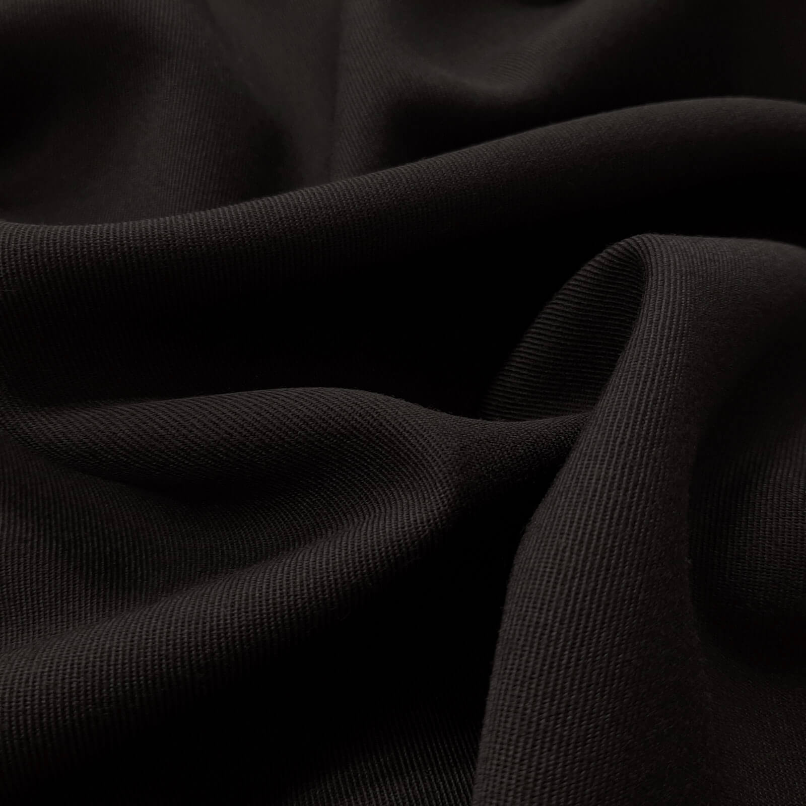 Frisko - 100% Virgin Wool Cloth / Uniform Cloth - Svart