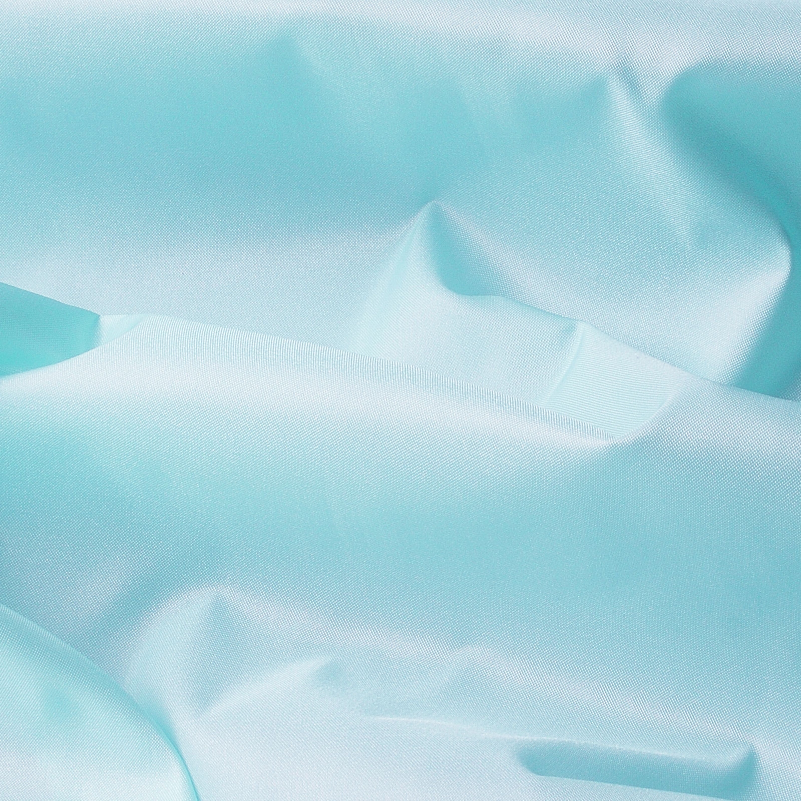 Silketaft - Øko-Tex® polyesterfôr - Lyse blå