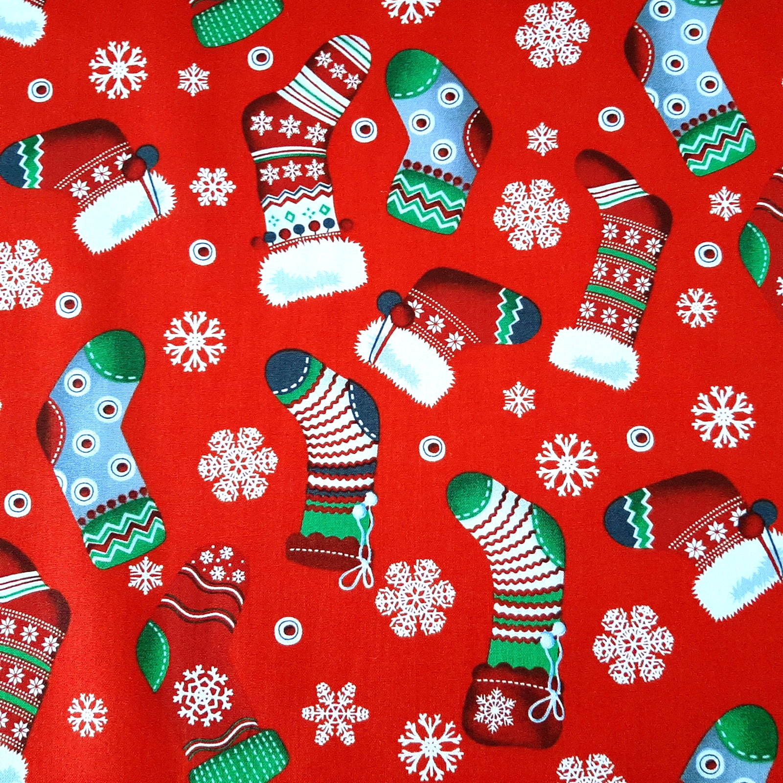 Julestoff Christmas Stockings