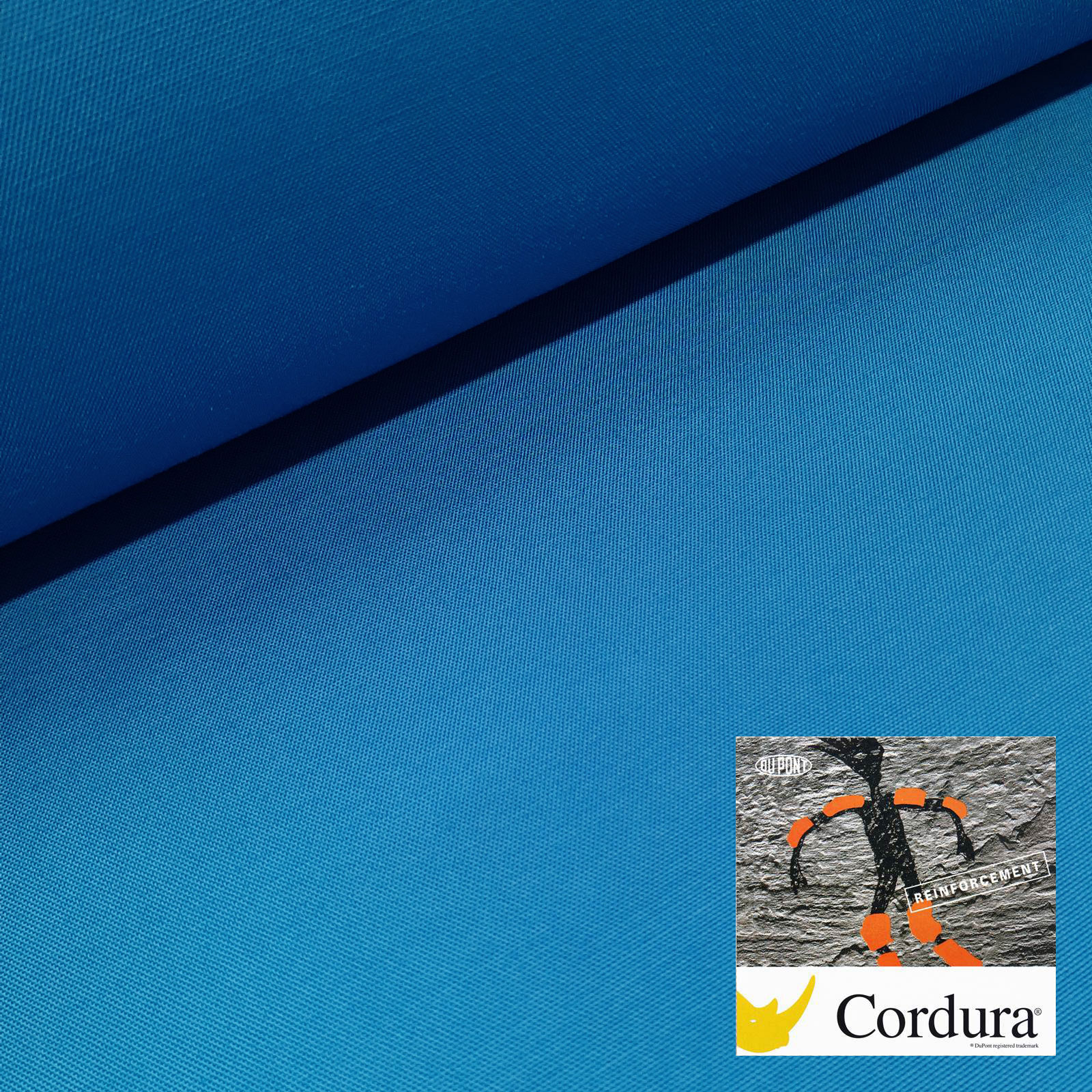 Cordura® Titan - 560 dtex stoff med BIONIC FINISH® ECO-impregnering – Asurblå