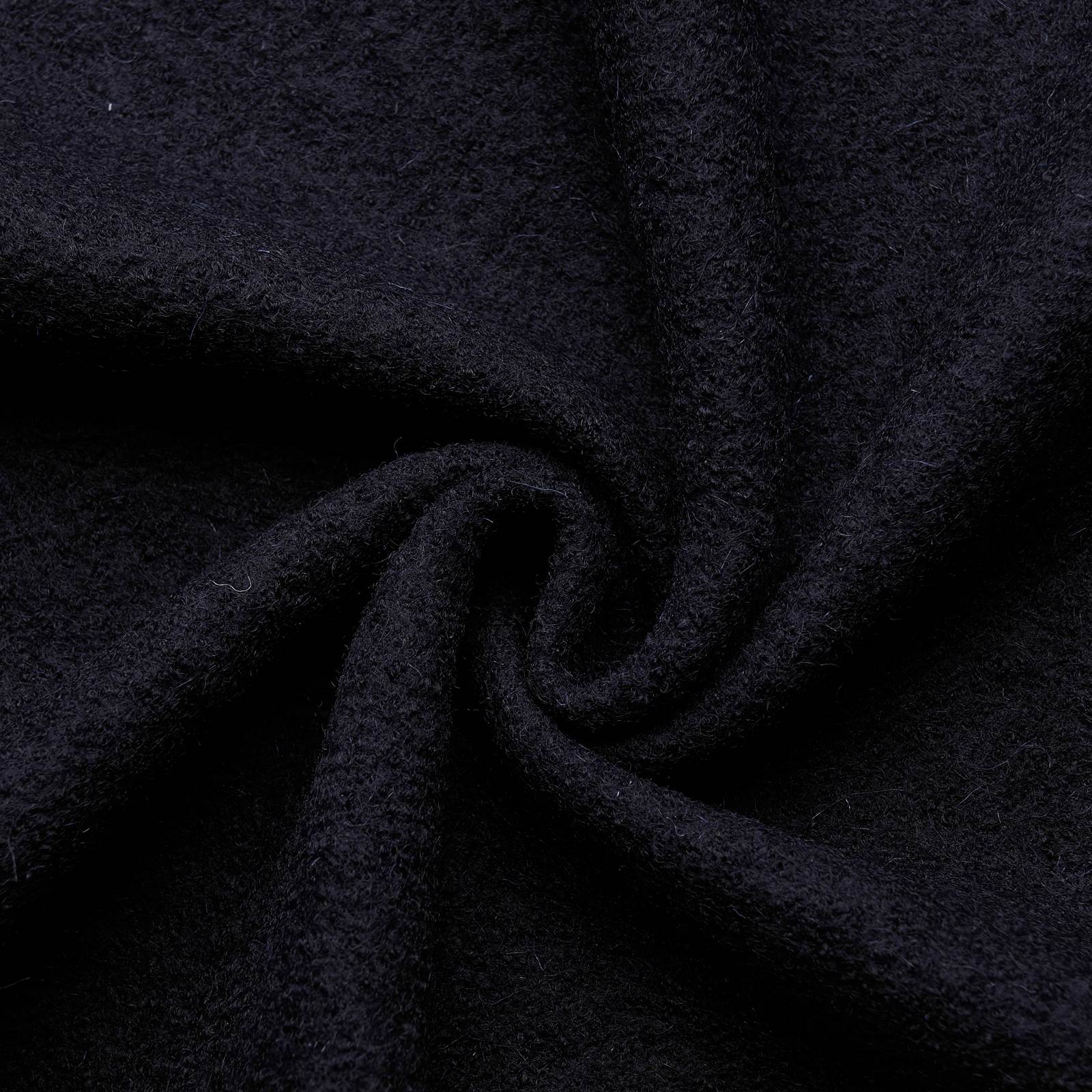 FAVORIT Walkloden (kokt ull) - Mørke blå
